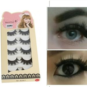 5 Pairs-Thick  Eye Lash False Eyelashes  Makeup